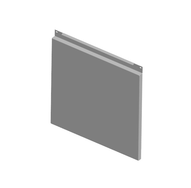 Фасадная кассета VALKOR закрытого типа из оцинкованной стали (ФКЗТ)